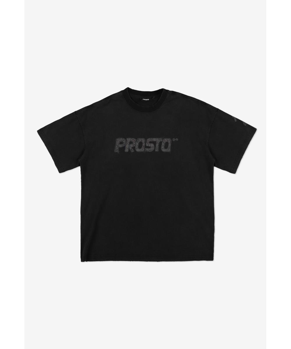 Infinity t-shirt bawełniany czarny