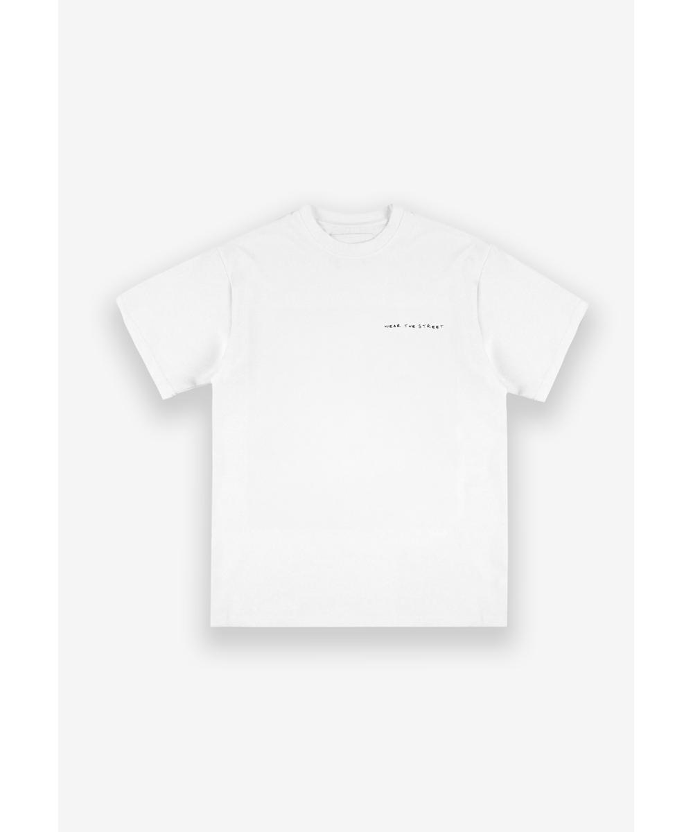 niepowazna.art t-shirt bawełniany biały