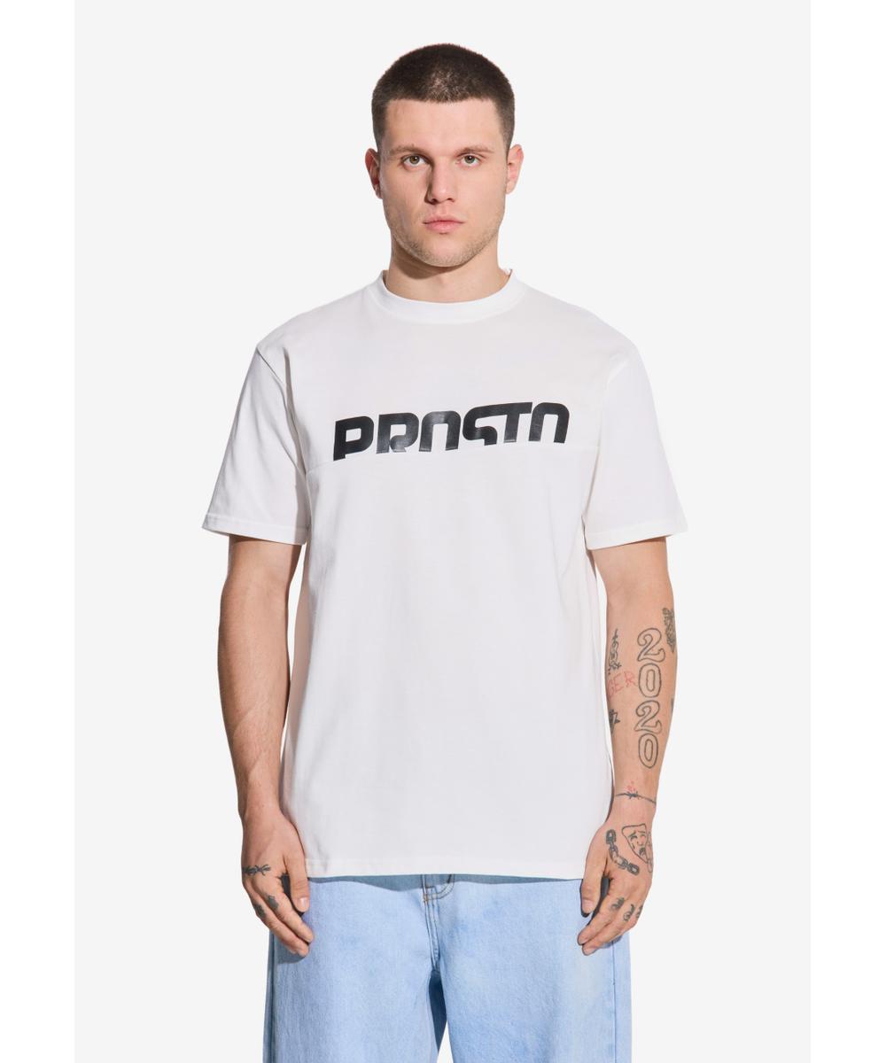 Spirit Level t-shirt bawełniany biały