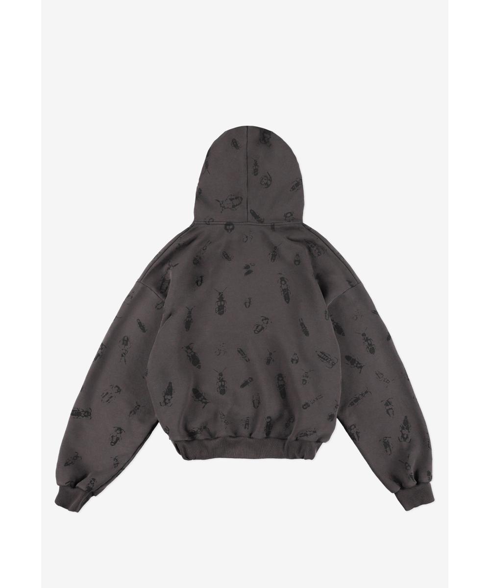 Insects bluza z kapturem grafitowa