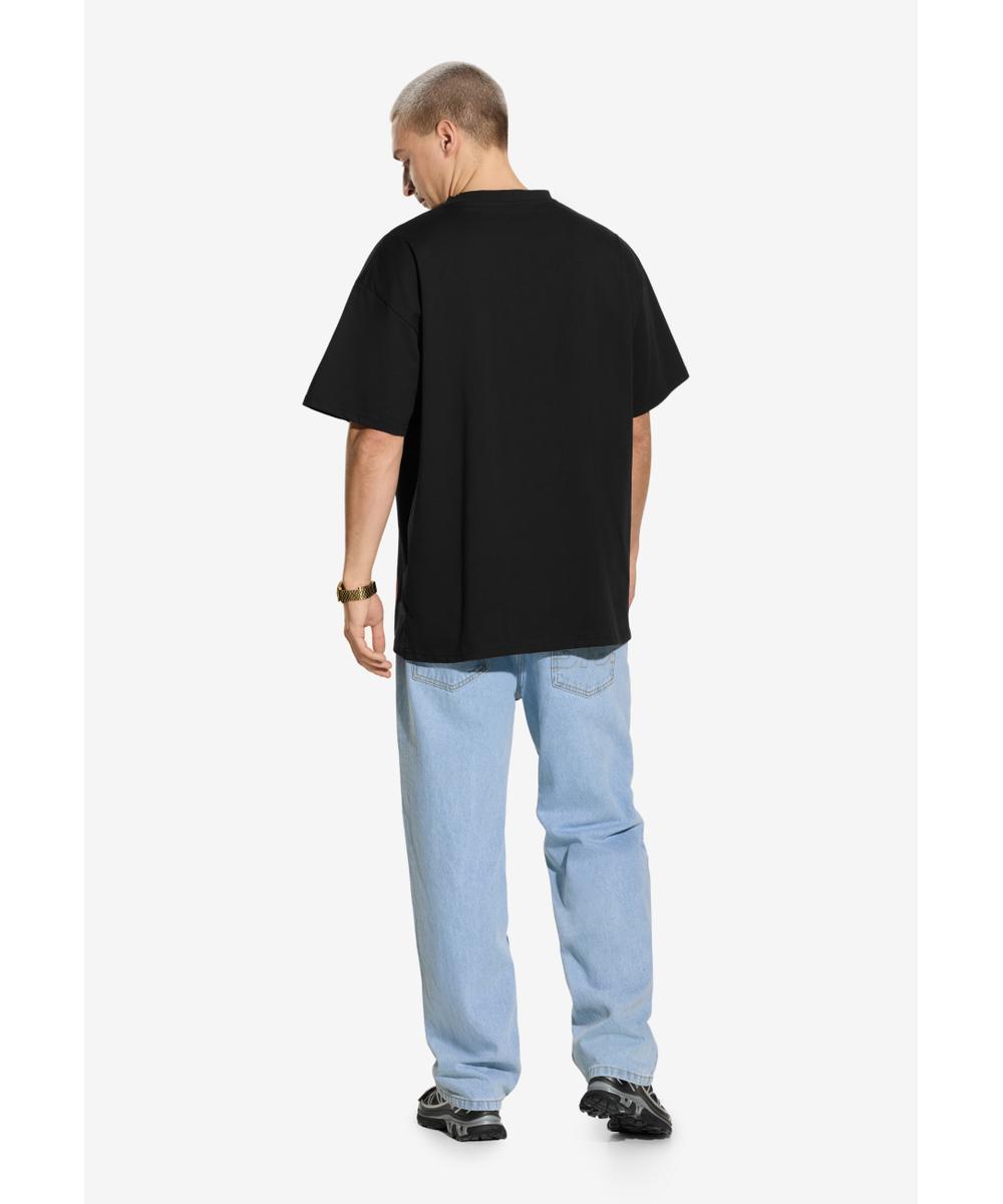 NSFW t-shirt bawełniany czarny