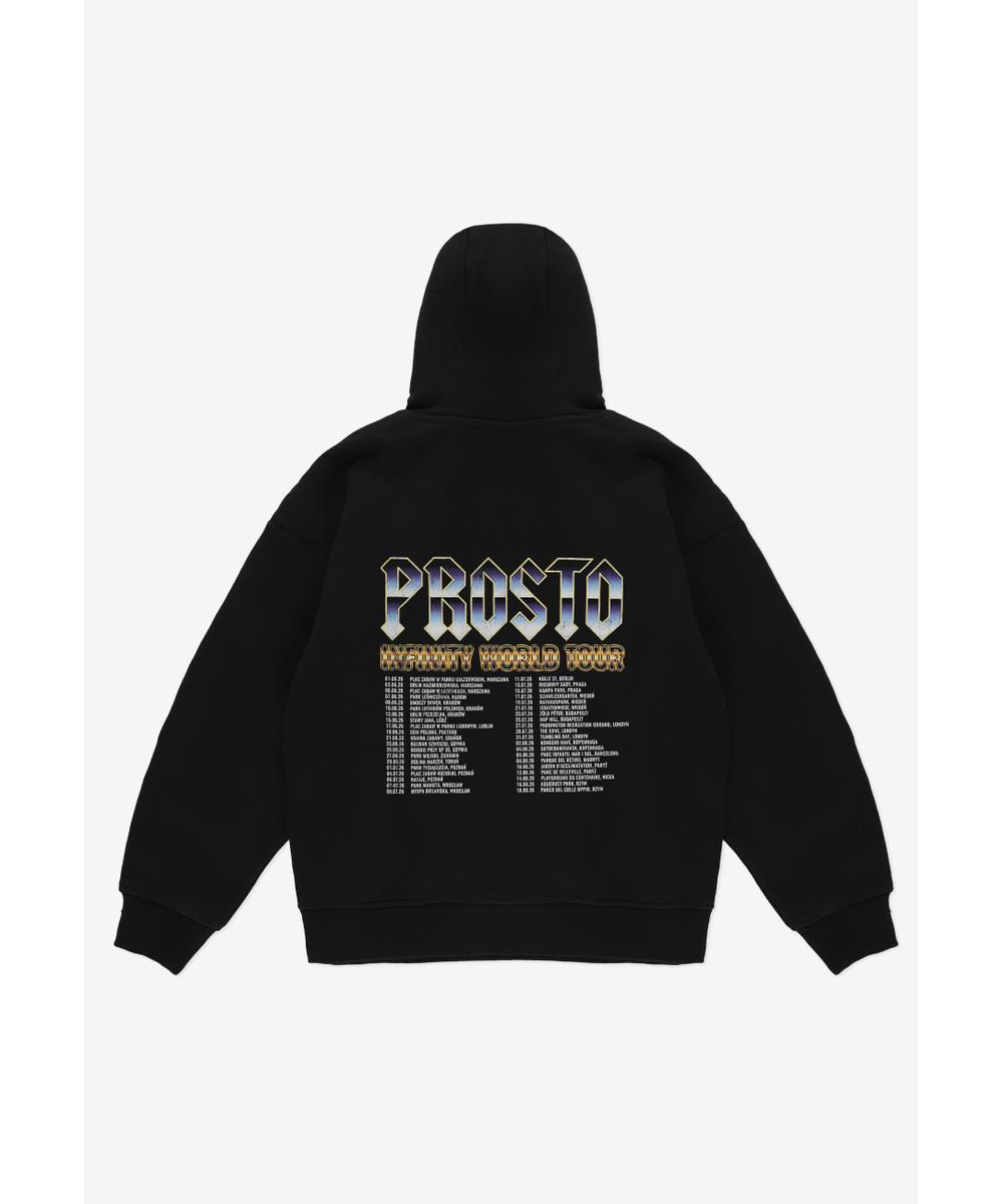 Merch bluza z kapturem dziecięca czarna