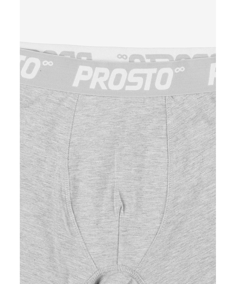 Bokserki męskie bawełniane 3-pack szare