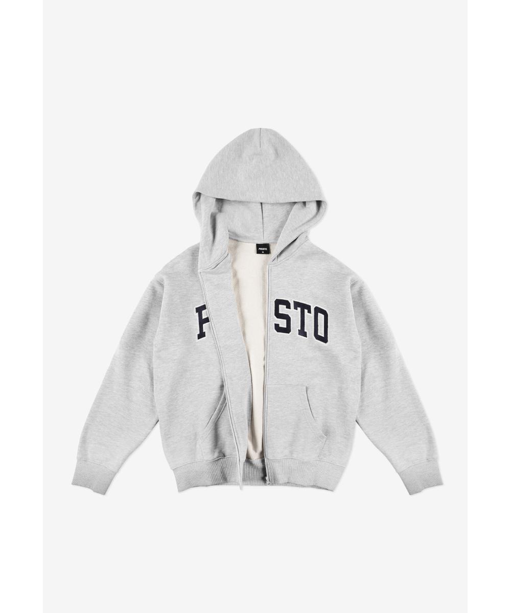 Axel bluza rozpinana z kapturem męska szara