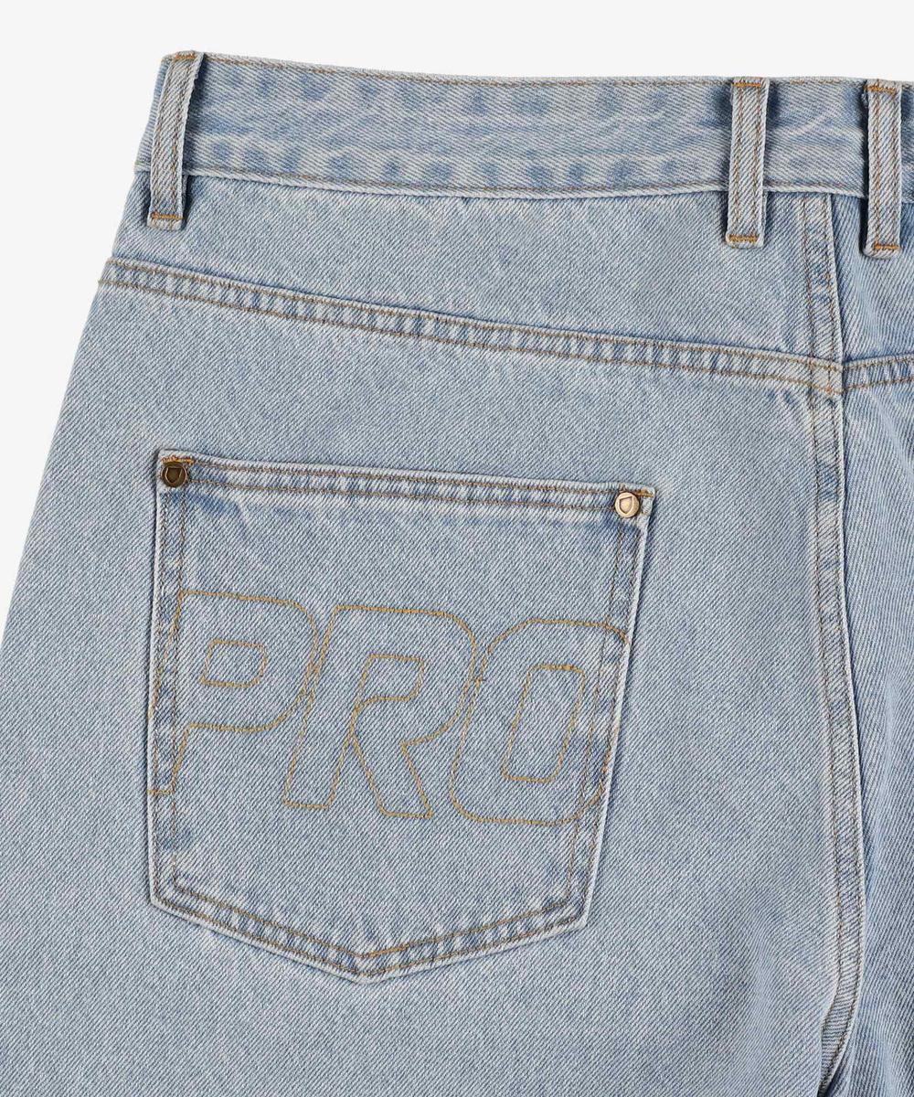 Baggy Slav jeansy męskie jasnoniebieskie