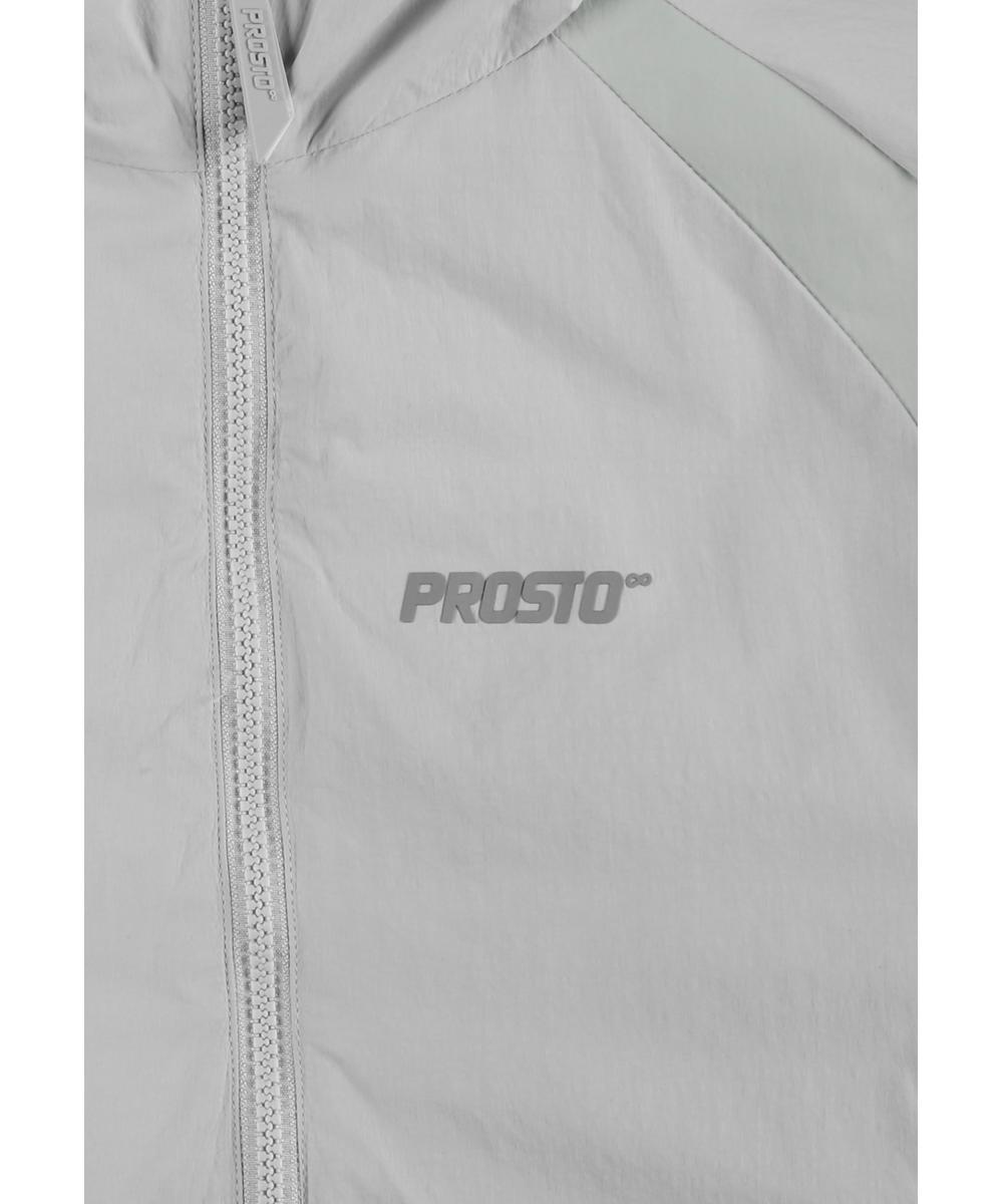 Contrast kurtka przejściowa szara