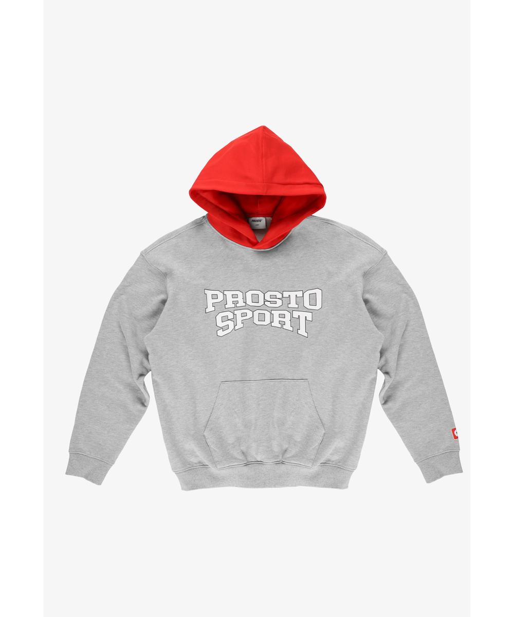 Harvard bluza z kapturem regular męska szara