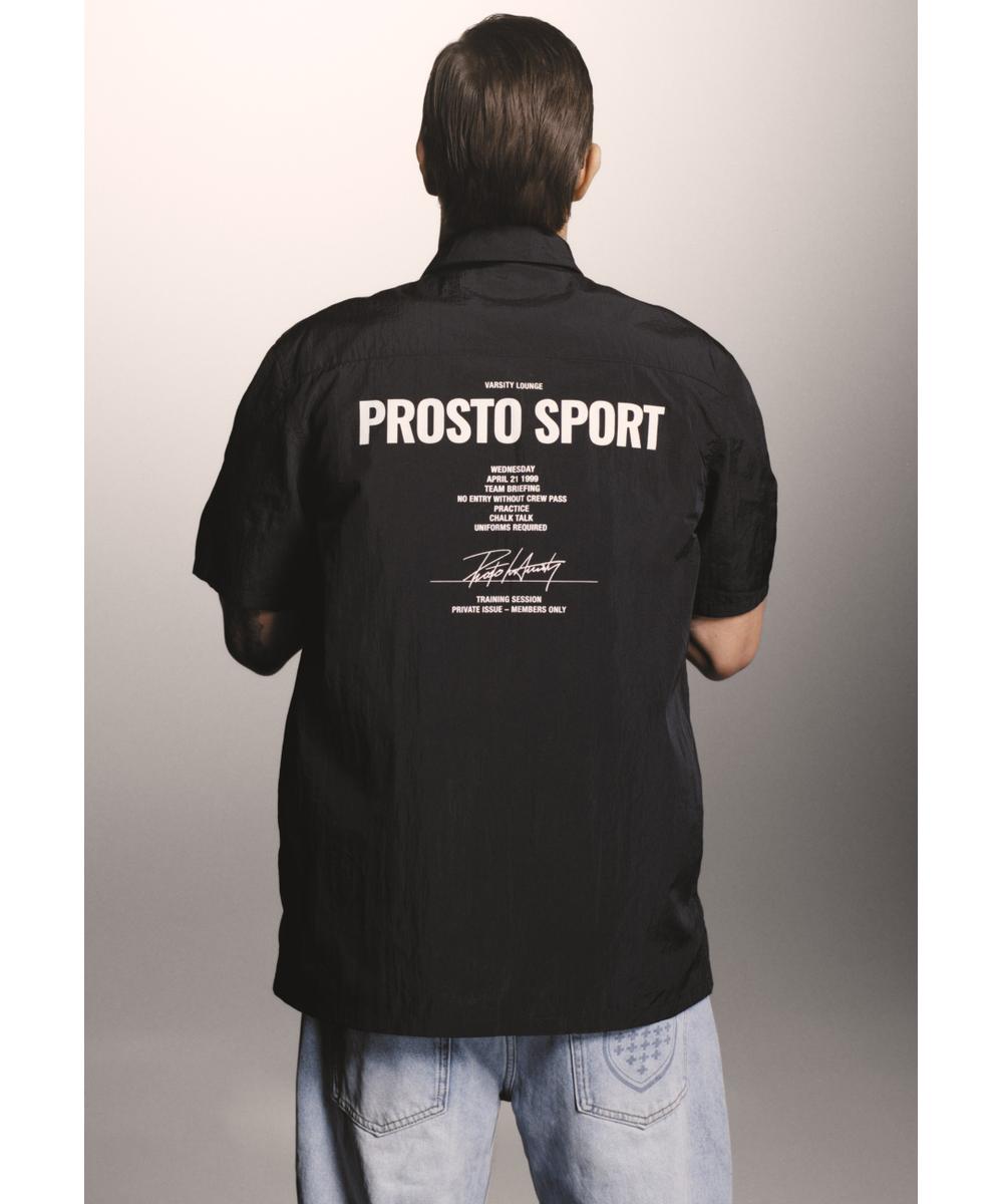 Prosto Sport koszula regular męska czarna