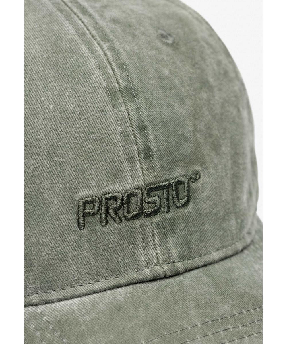 Infinity czapka z daszkiem bawełniana zielona