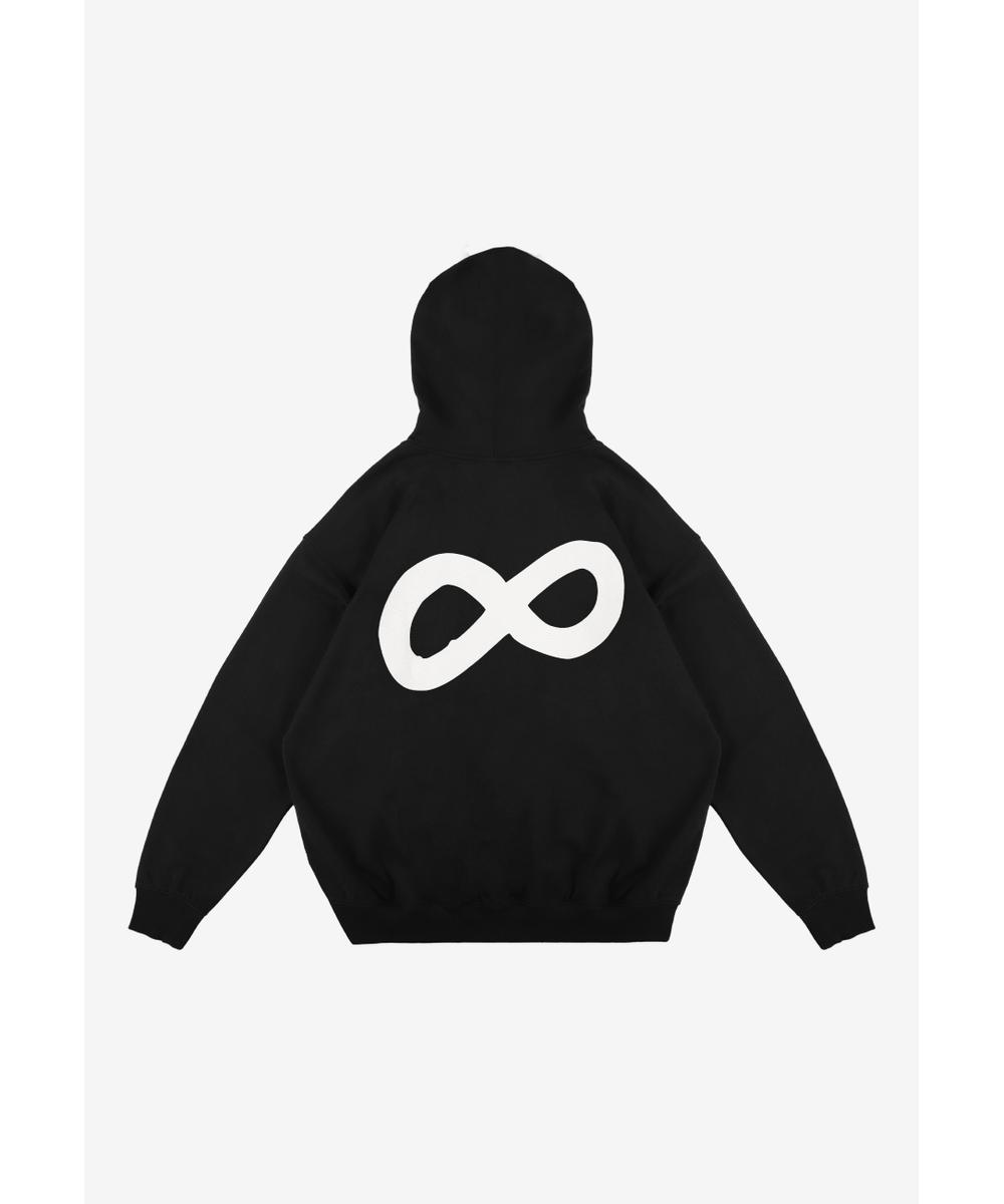 Infinity bluza z kapturem męska czarna