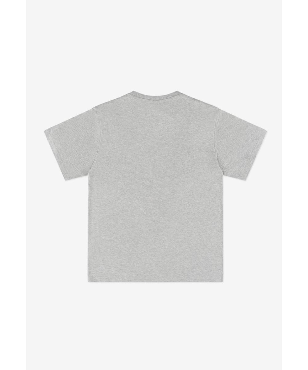 Infine t-shirt bawełniany szary