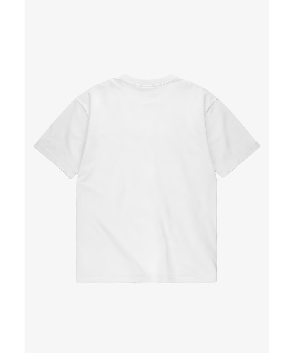 Biglog t-shirt bawełniany męski biały