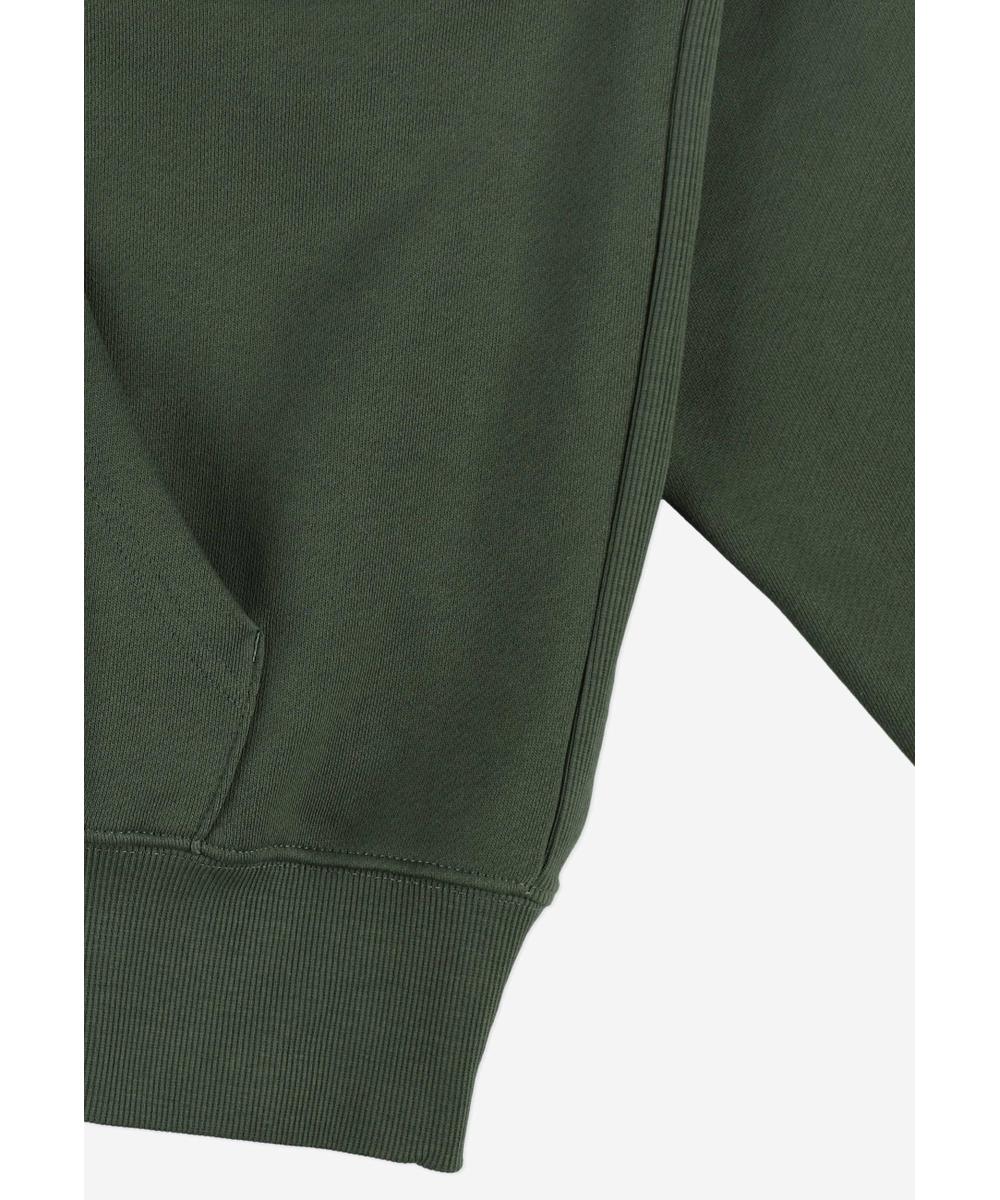 Mizo bluza z kapturem męska zielona