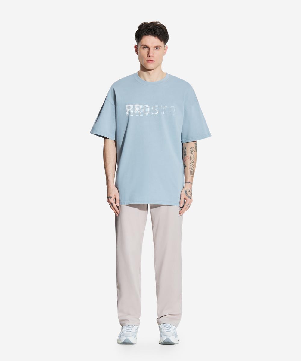 Blizz t-shirt męski jasnoniebieski