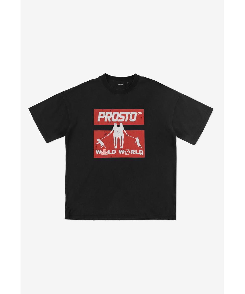 T-shirt Wild World Black