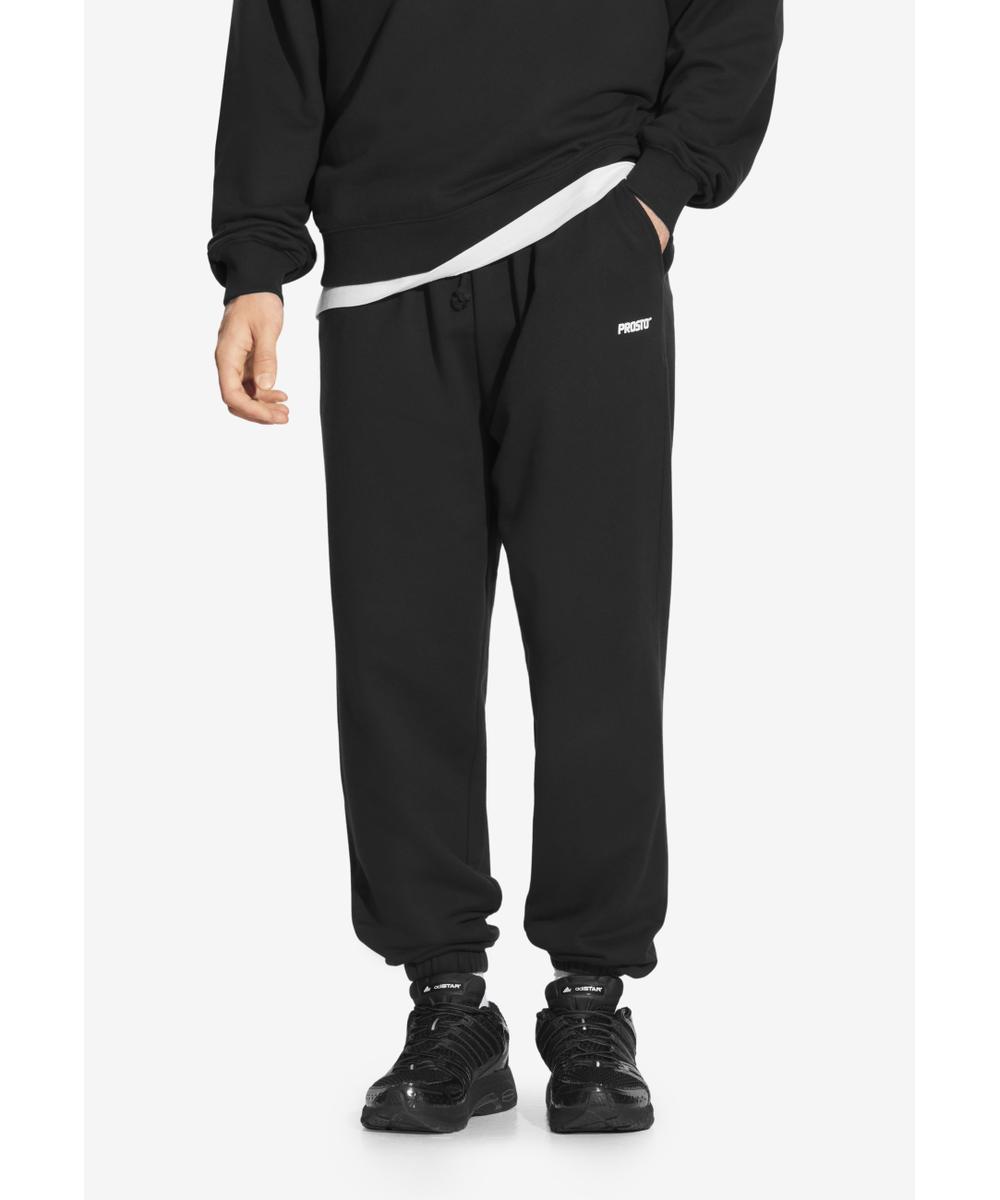 Infinity spodnie dresowe męskie czarne