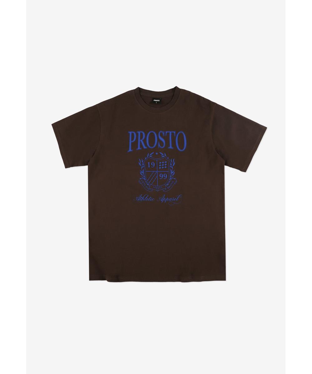 Plurt t-shirt męski ciemnobrązowy