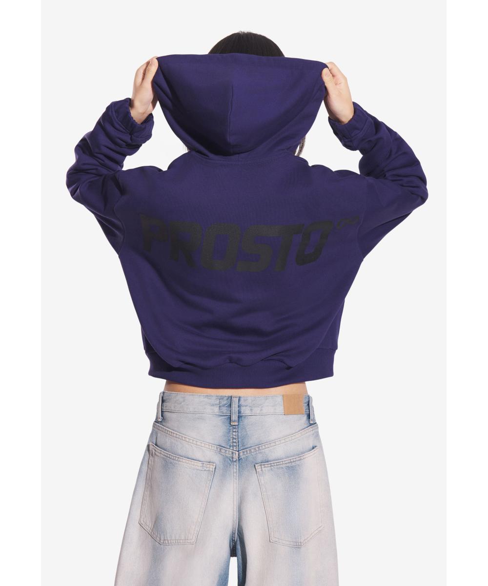 Bomb bluza z kapturem damska granatowa