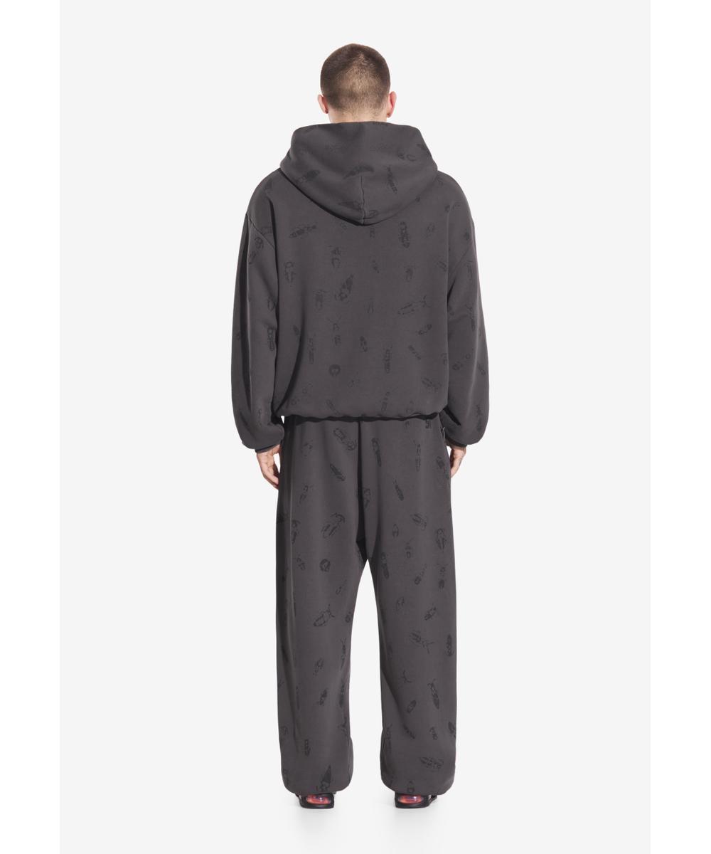 Insects spodnie dresowe grafitowe