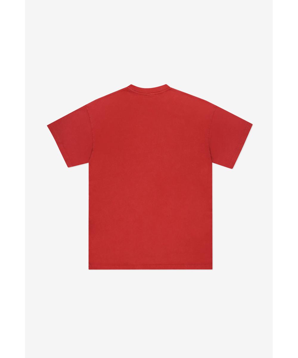 Athletic t-shirt męski czerwony