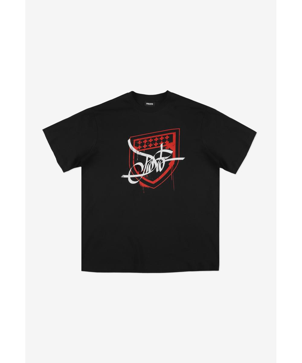 Tagger t-shirt bawełniany czarny