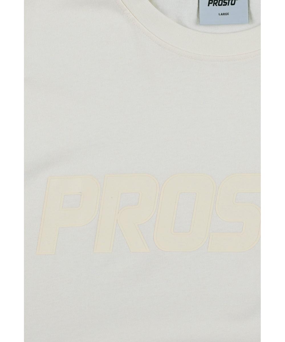 Big Log t-shirt męski bawełniany biały