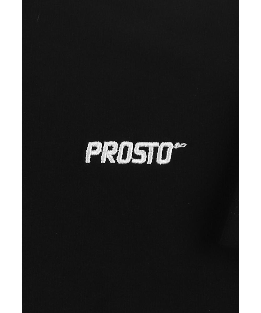 Heavyweight t-shirt bawełniany damski czarny