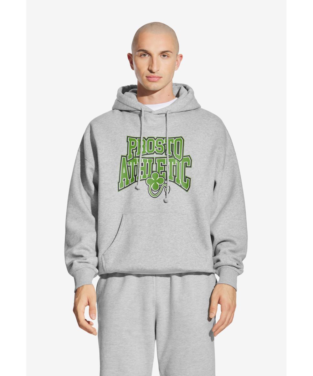 Chicago bluza męska z kapturem szara