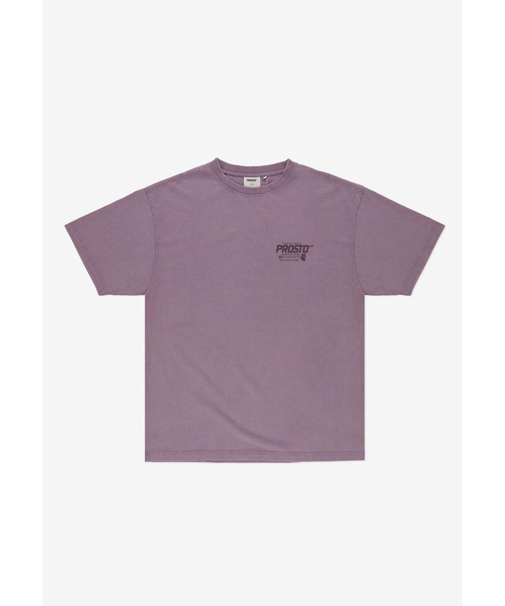 Flathead t-shirt męski lawendowy