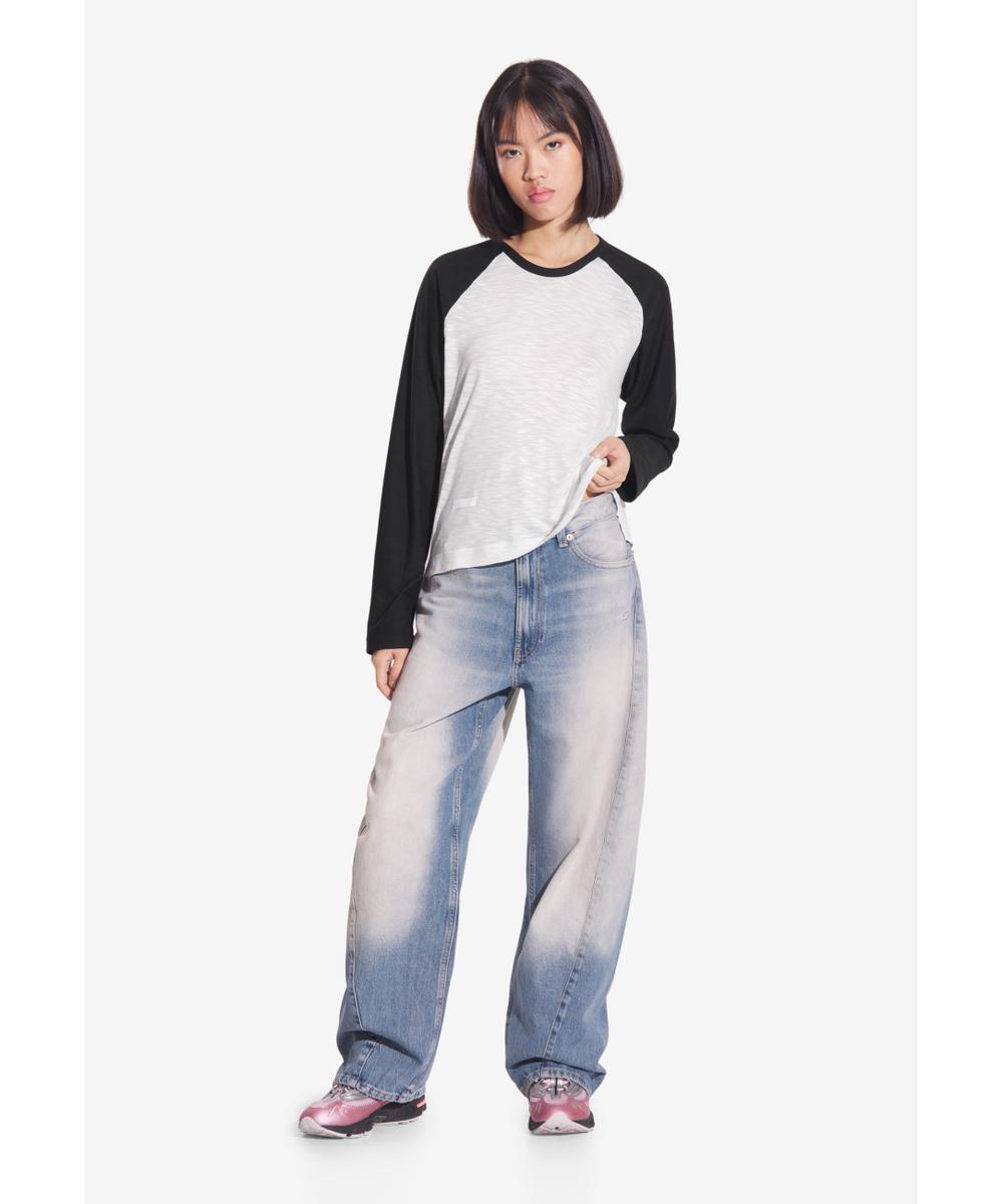 College longsleeve damski czarny