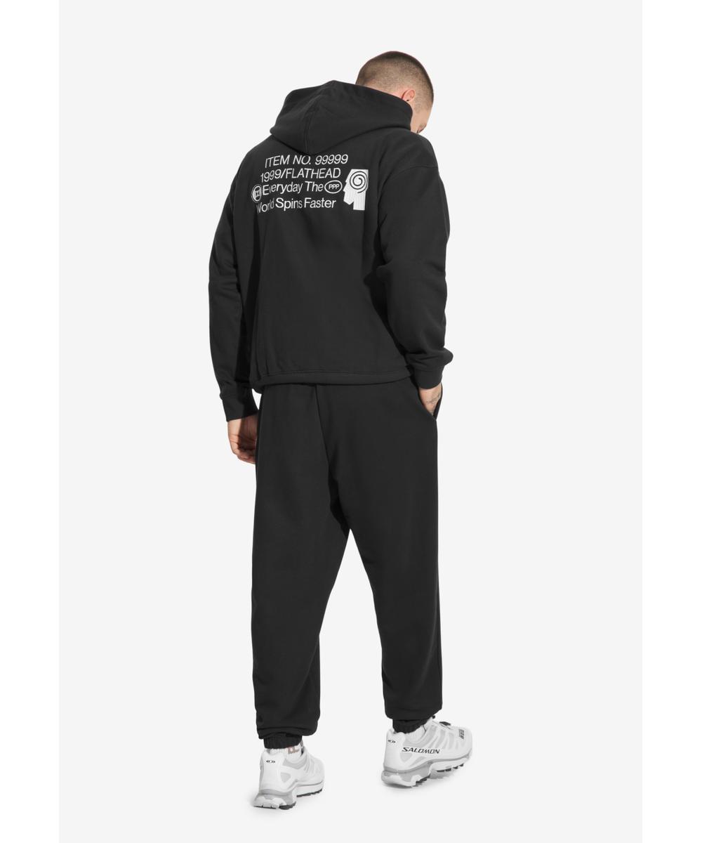 Flathead spodnie dresowe męskie czarne