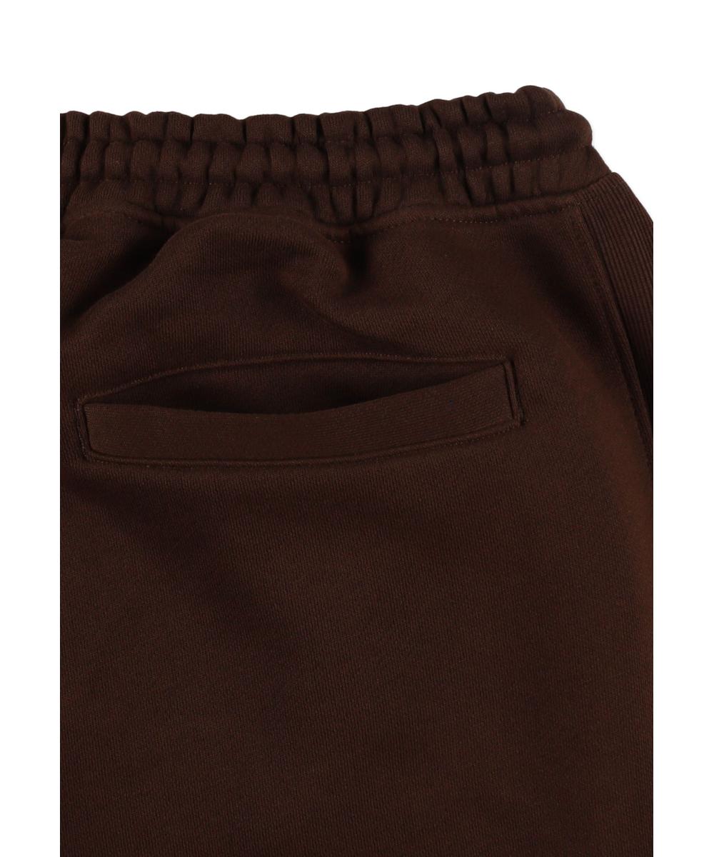 Rony spodnie dresowe męskie ciemnobrązowe