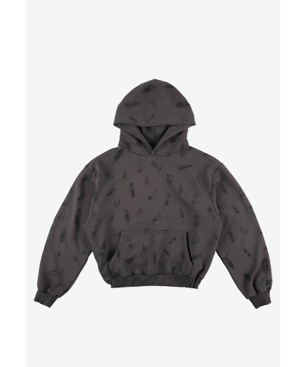 Insects bluza z kapturem grafitowa