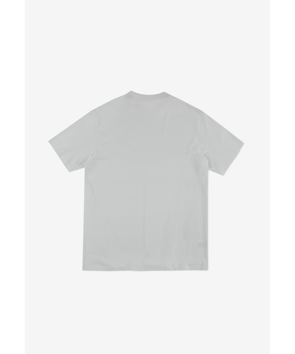 Collage t-shirt męski bawełniany szary