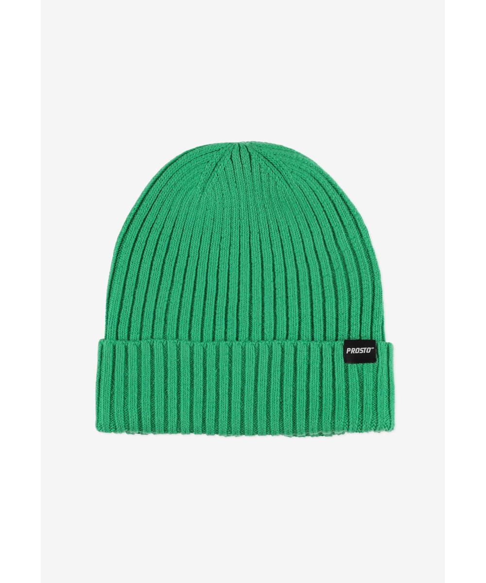 Cotton czapka zimowa zielona