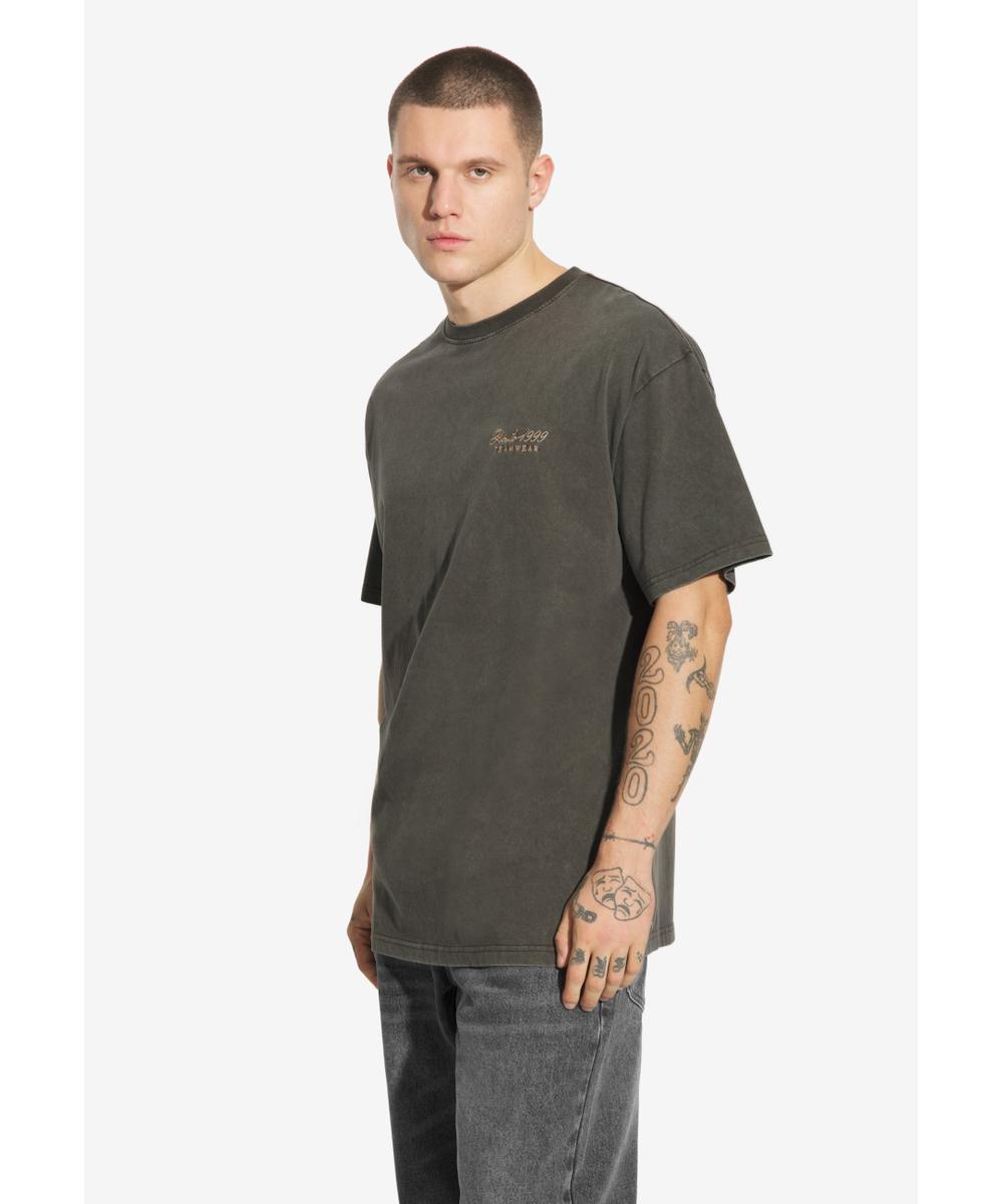 Athletic t-shirt męski brązowy