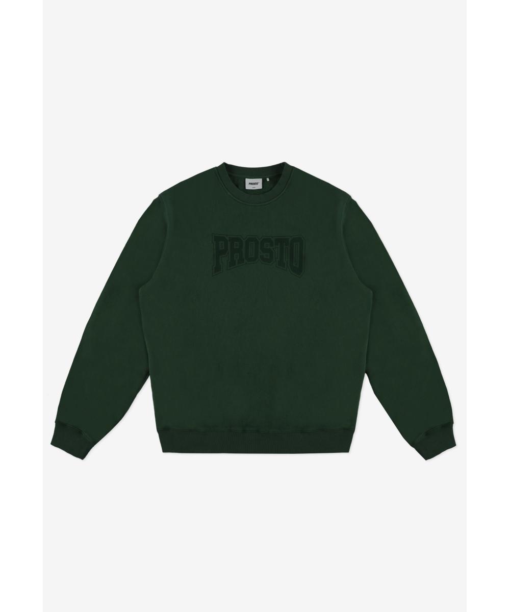 College bawełniana bluza męska khaki