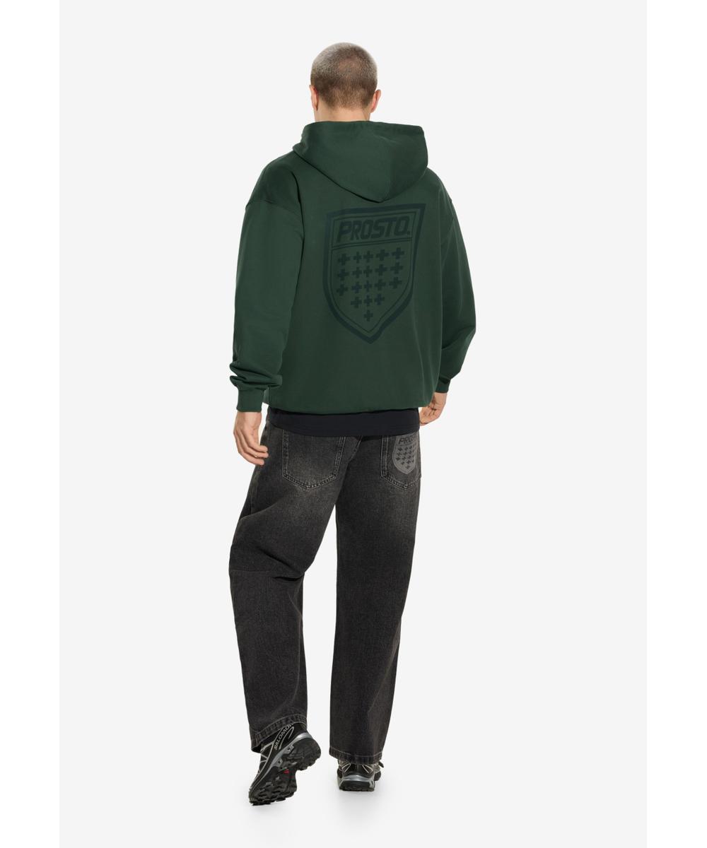 Shield bluza z kapturem khaki