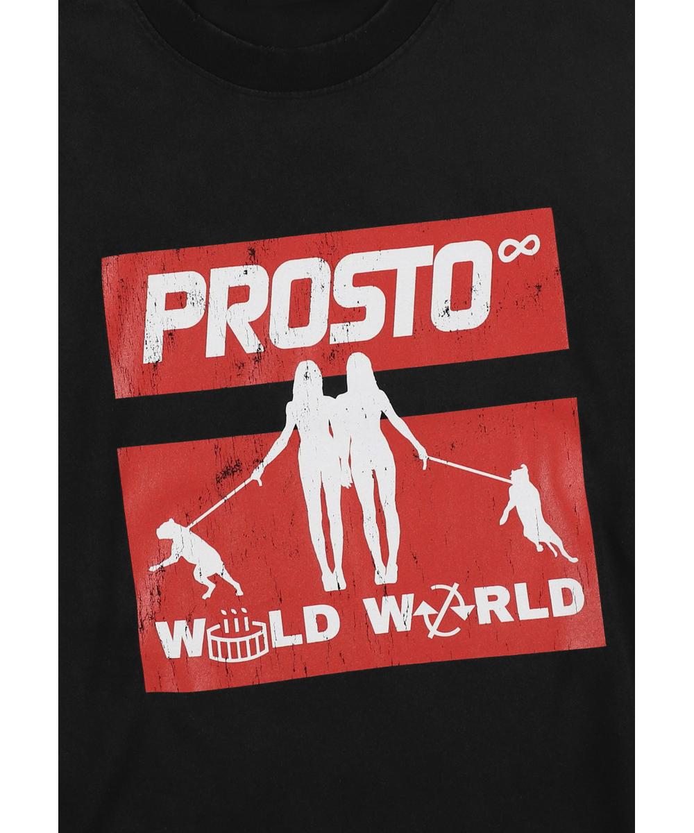 T-shirt Wild World Black