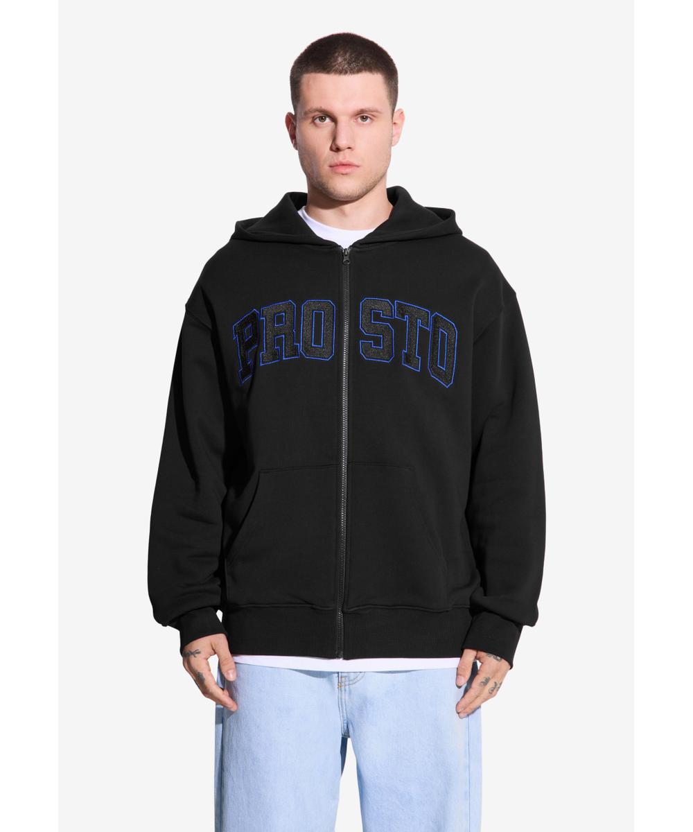 Axel bluza rozpinana z kapturem męska czarna