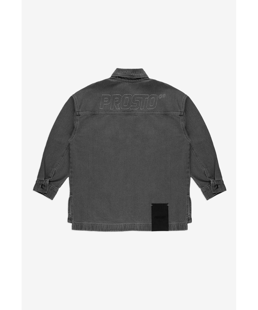 Long Shirt koszula bawełniana damska czarna