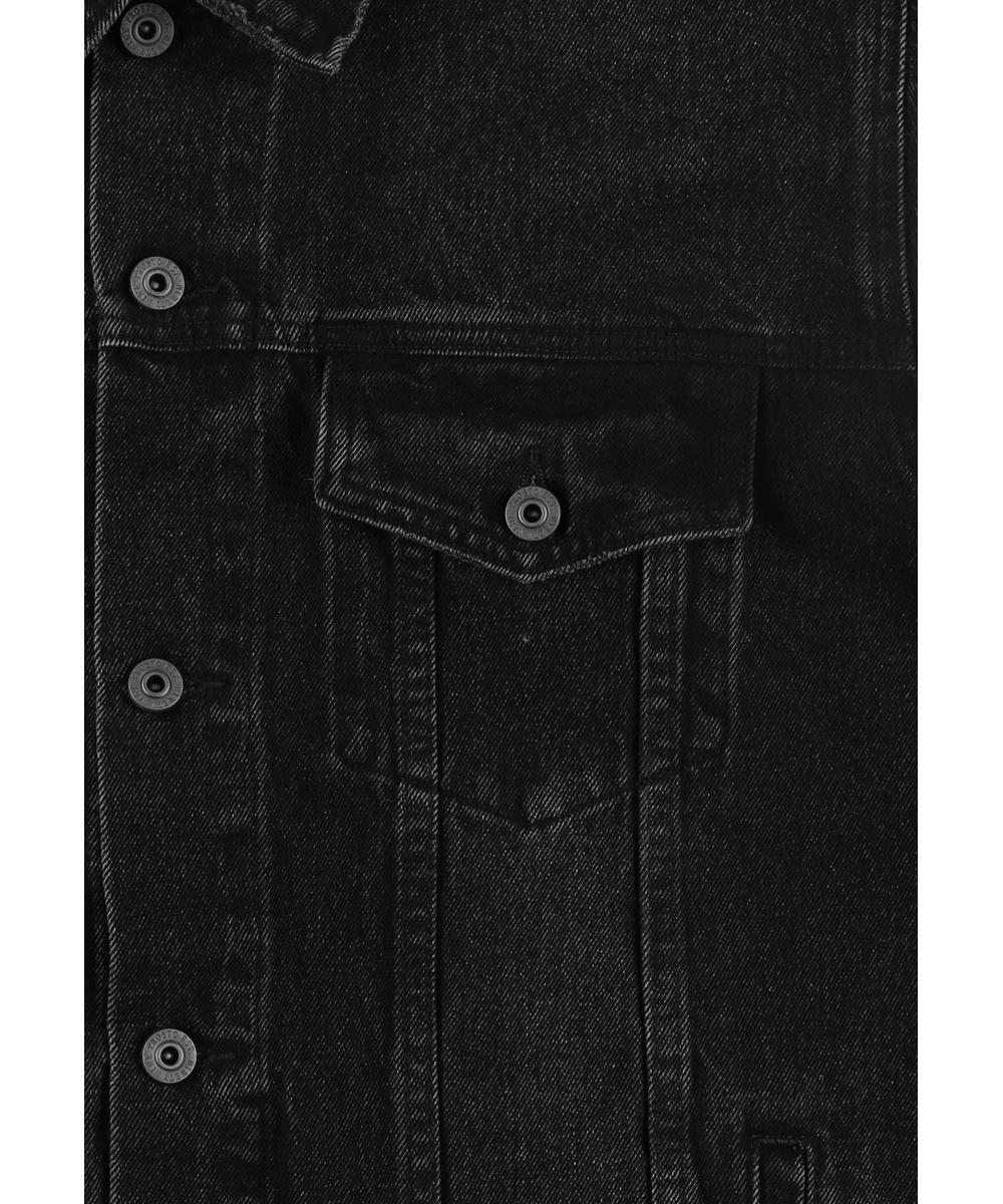 Civil kurtka jeansowa męska czarna