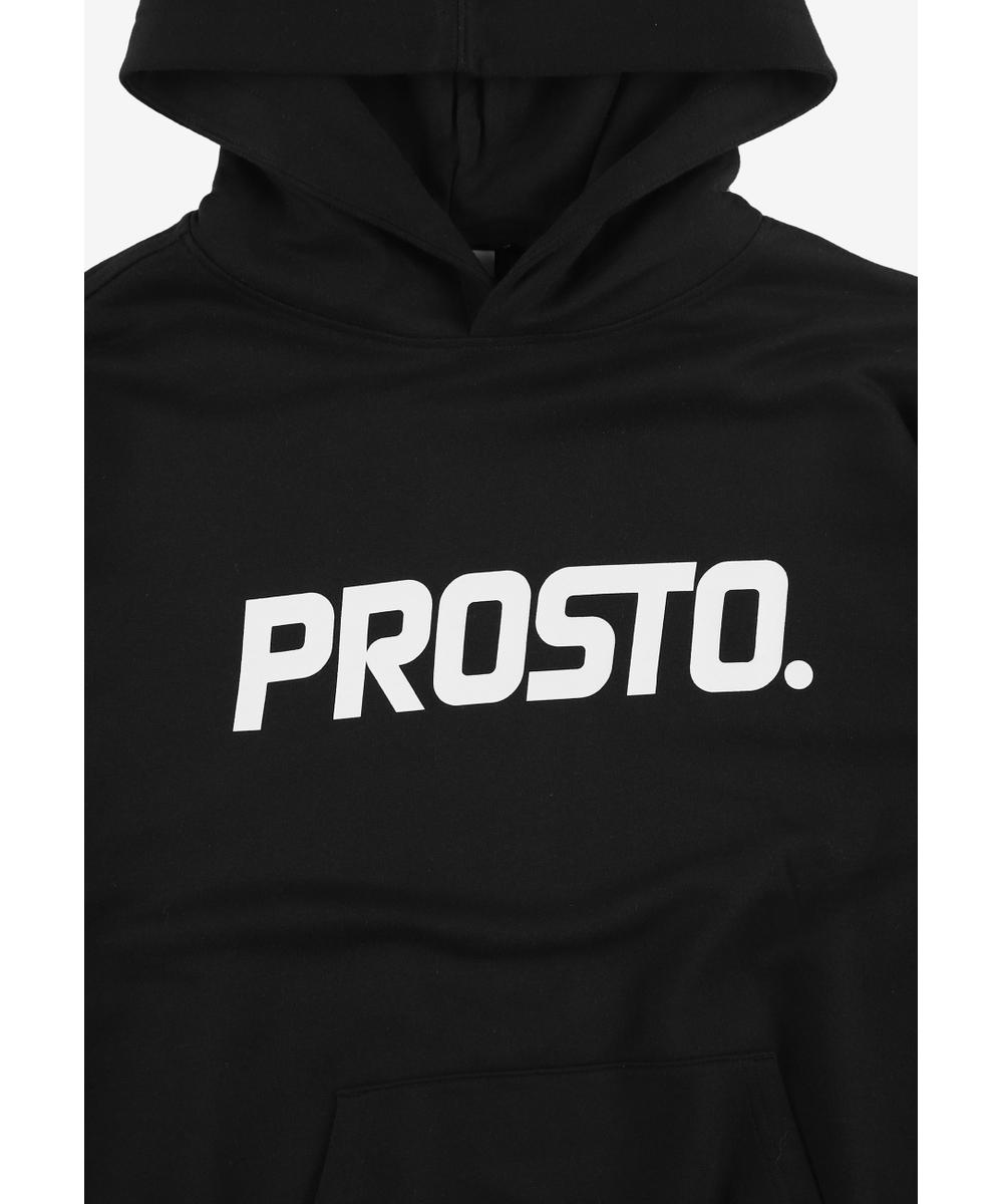 Big Log bluza męska z kapturem czarna