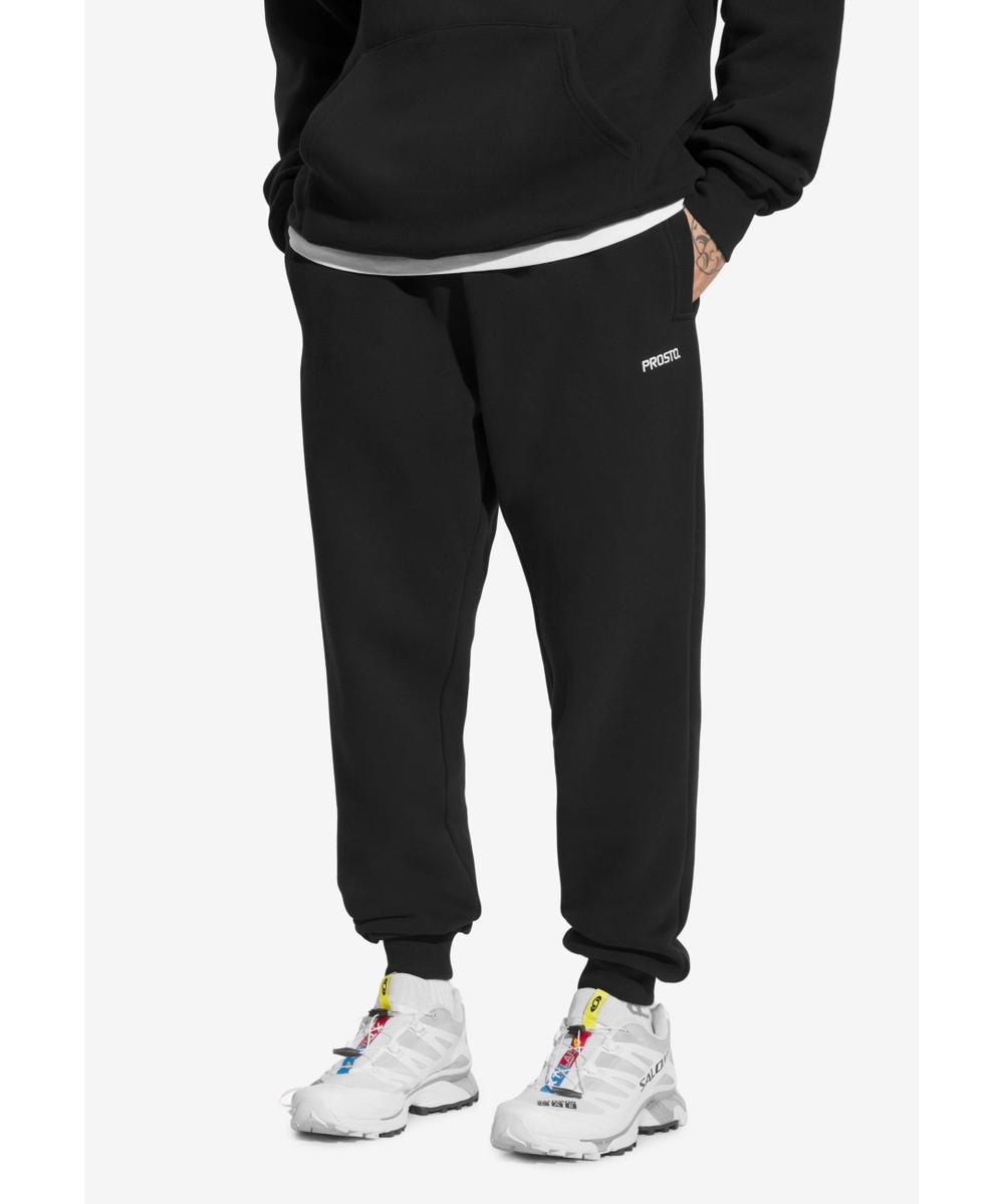 Darn spodnie dresowe czarne