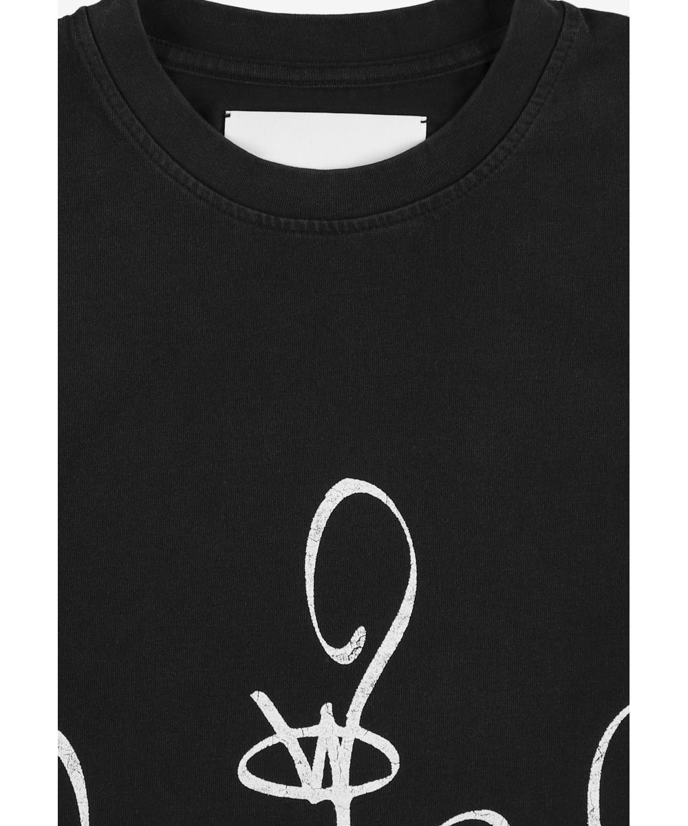 T-shirt WWO Tagger Washed Black