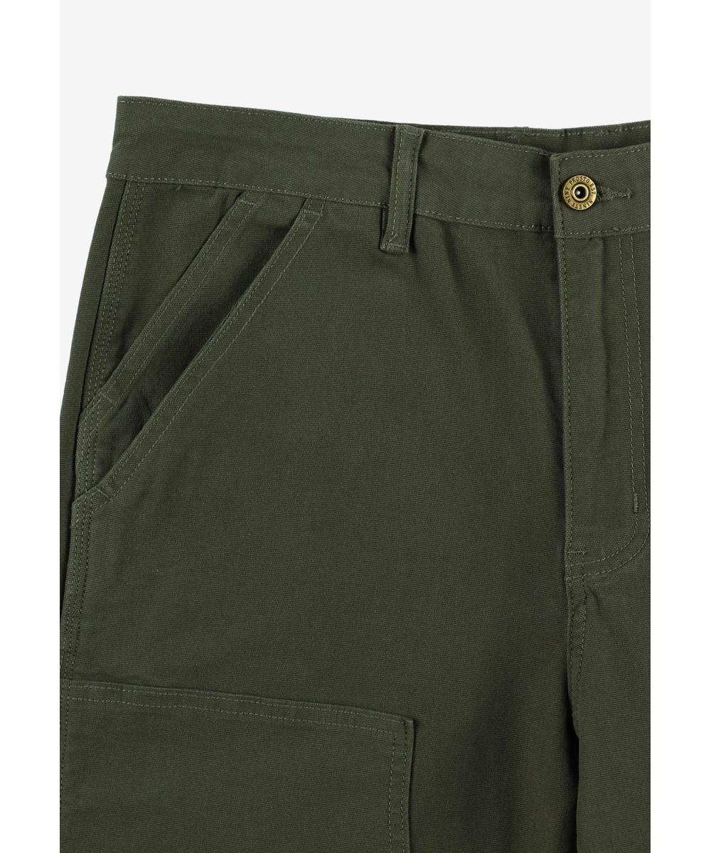 Work spodnie męskie bawełniane oliwkowe