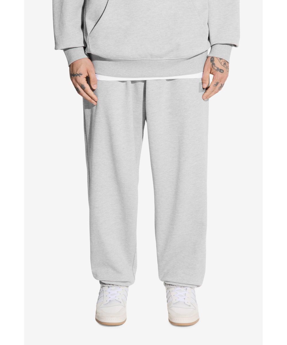 Box spodnie dresowe męskie szare