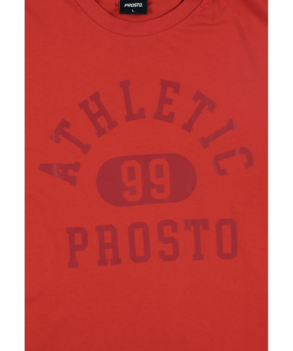 Athletic t-shirt męski czerwony