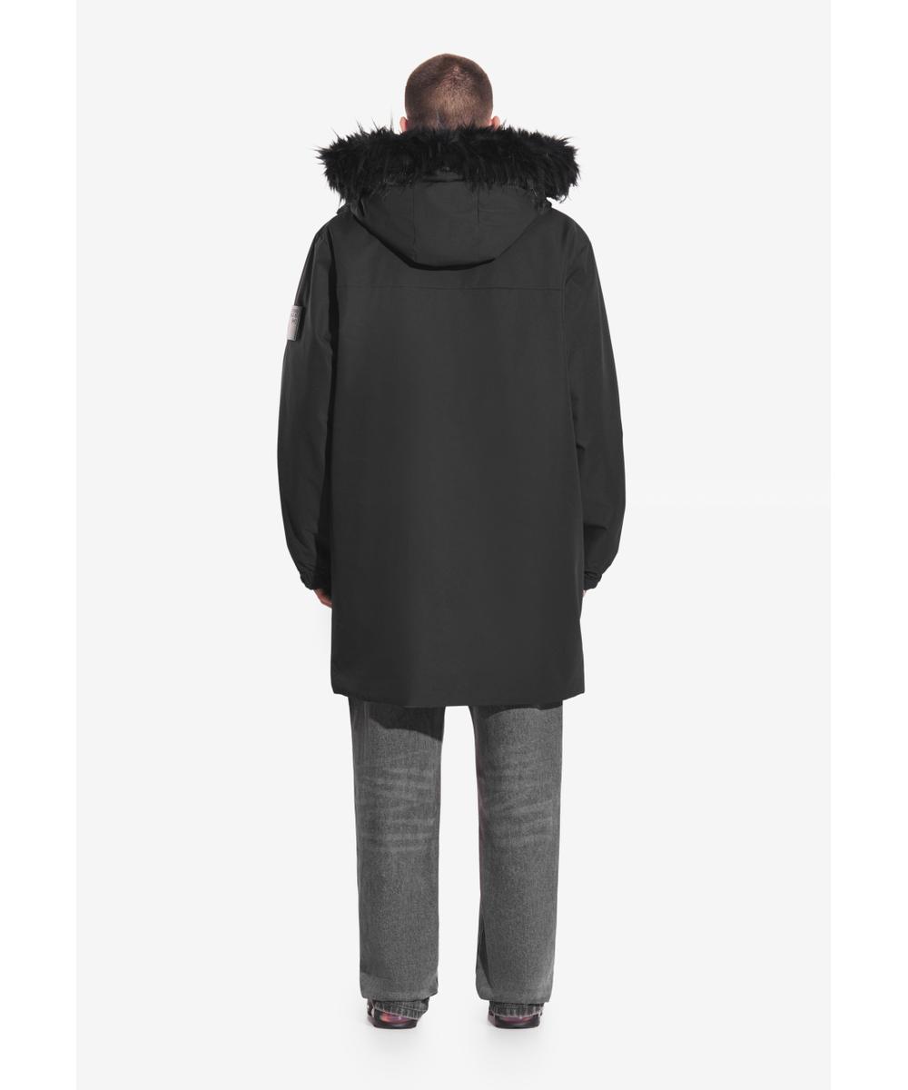 Expedition kurtka parka męska czarna