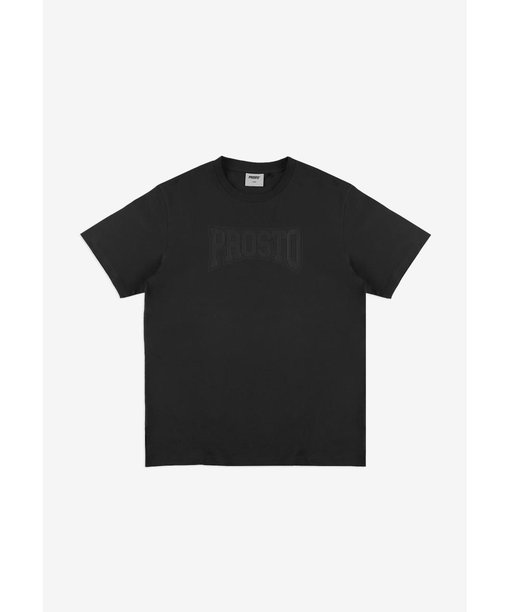 Collage t-shirt męski bawełniany czarny